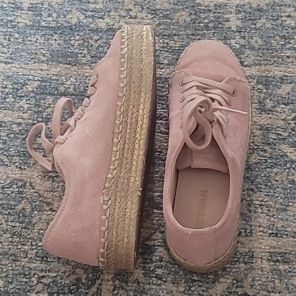 New Tretorn Blush Espadrille Sneakers - Picture 8 of 15